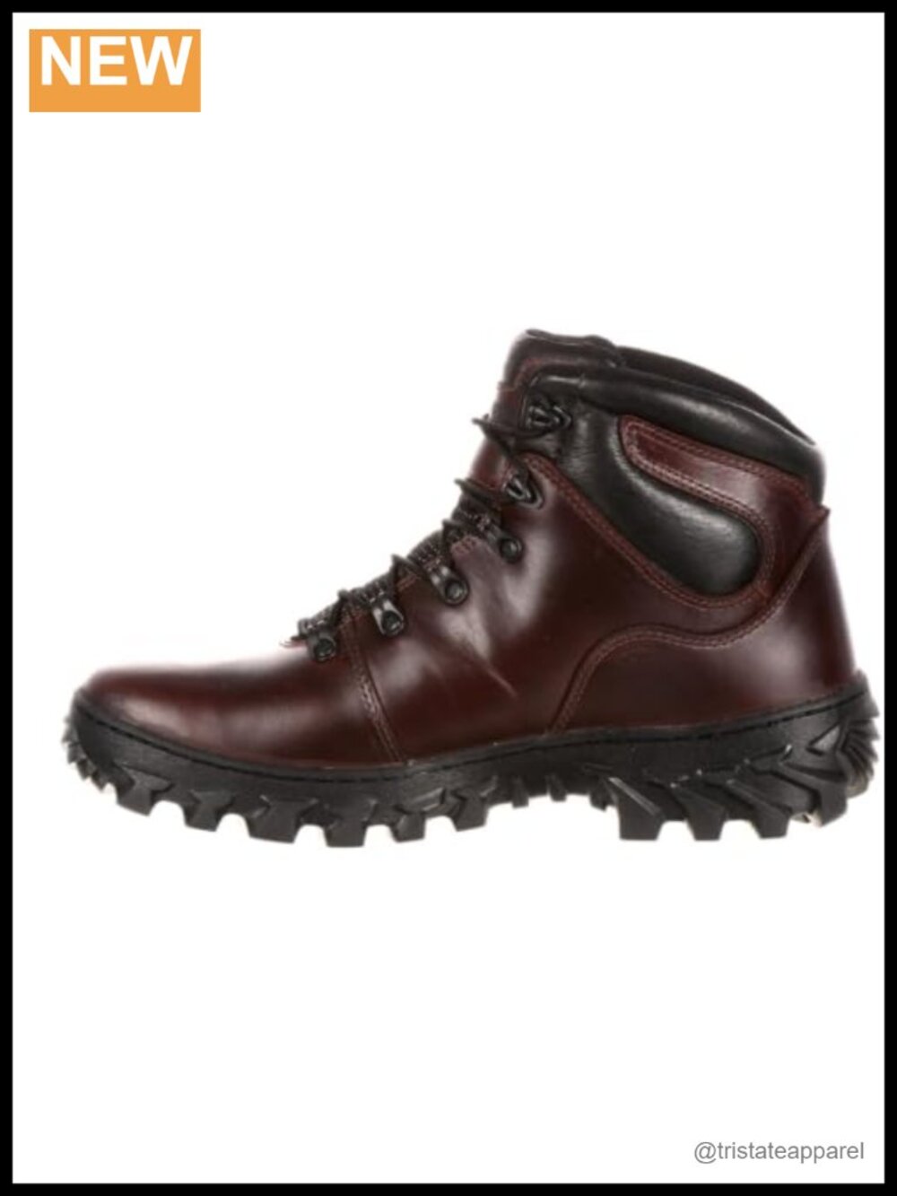 Waterproof Full-Grain Leather Tactical Hiker Work Boot